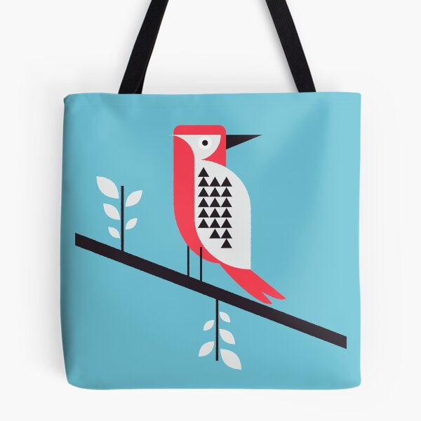 Item preview, Woodpecker in blue designed and sold by Marco Recuero.