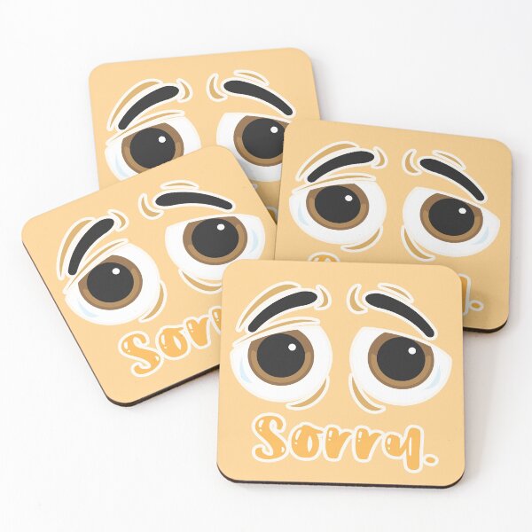 Item preview, cute eyes (sorry look) designed and sold by ChamodSachintha.