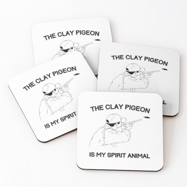 Item preview, Funny Clay Pigeons Are My Spirit Animal design designed and sold by jakehughes2015.