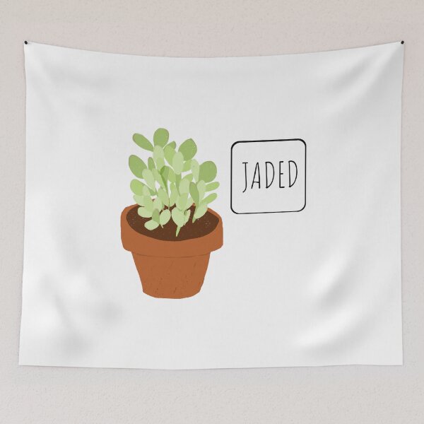 Item preview, Jaded jade plant  designed and sold by SisterRedcap.