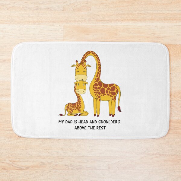 Item preview, My Dad Is Head And Shoulders Above The Rest Funny Giraffe graphic designed and sold by jakehughes2015.