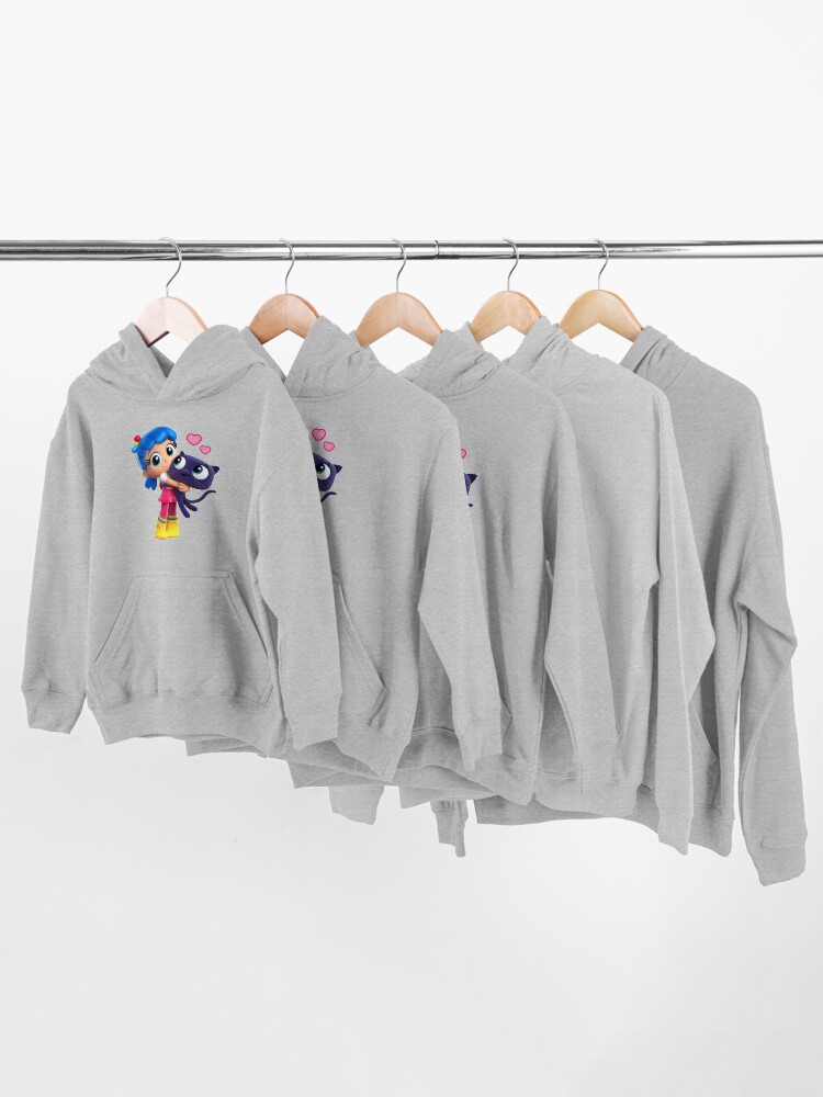 Alternate view of True and the rainbow kingdom Bartleby love Kids Pullover Hoodie