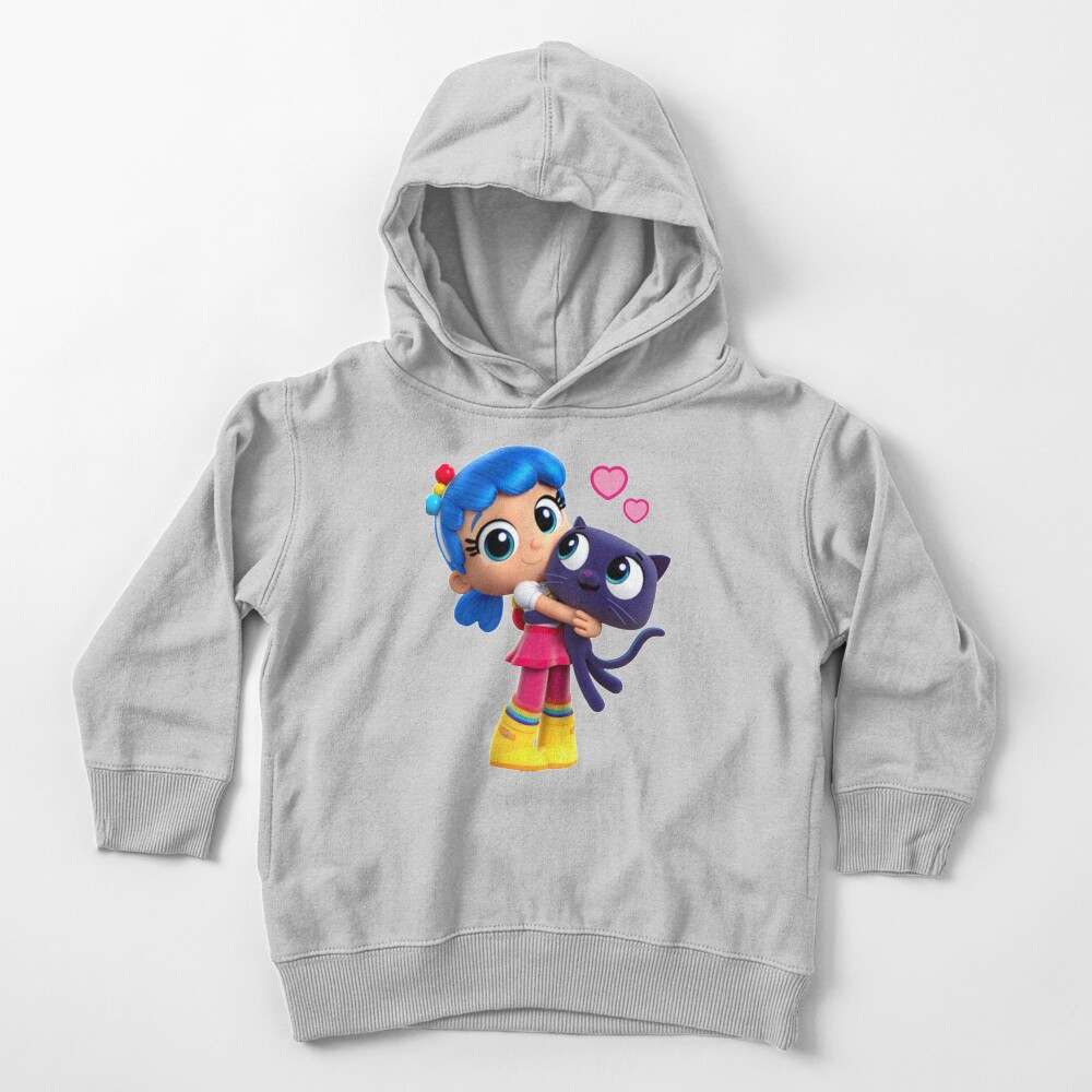 True and the rainbow kingdom Bartleby love Toddler Pullover Hoodie