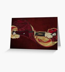 A Study in Color Greeting Card