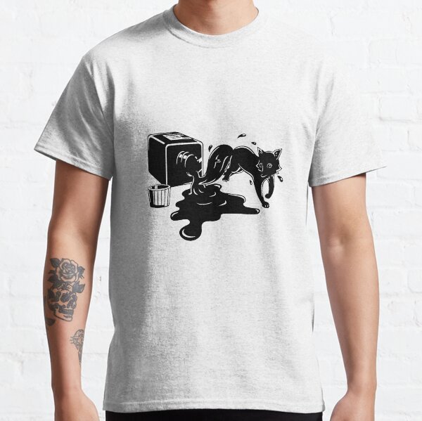 Noir renard T-shirt classique