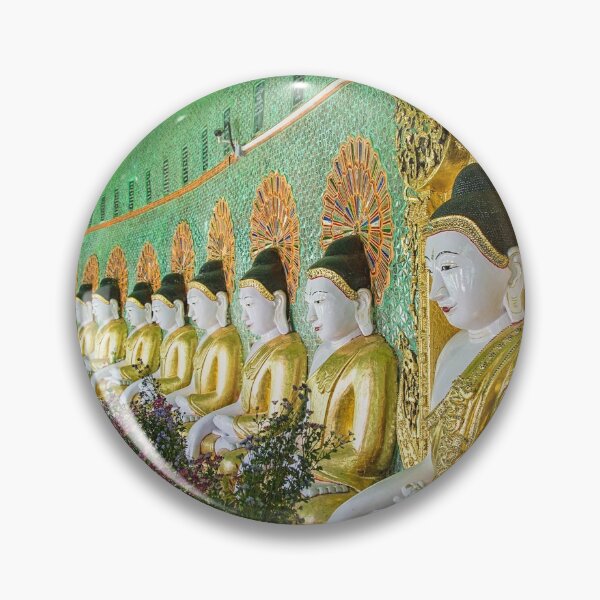 Artikelvorschau, Myanmar. Sagaing. U Min Thonze Pagode. Buddhas. entworfen und verkauft von vadim19.