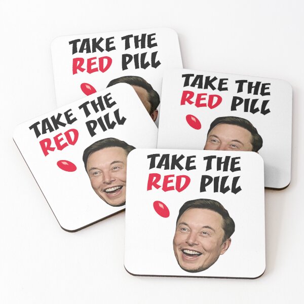 Item preview, Elon Musk - Take The Red Pill designed and sold by LibertyTees.