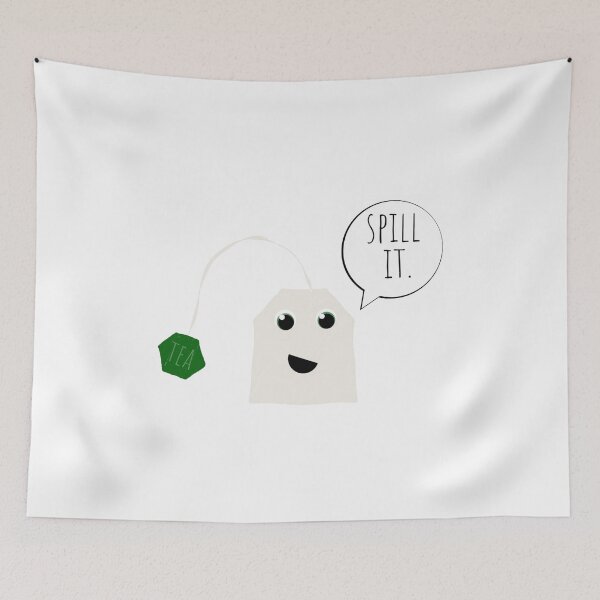 Item preview, Terry the tea bag designed and sold by SisterRedcap.