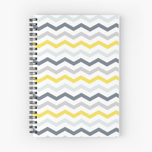 Item preview, Zigzag Pattern - mustard yellow, navy blue, grey and white  designed and sold by GillyMc.