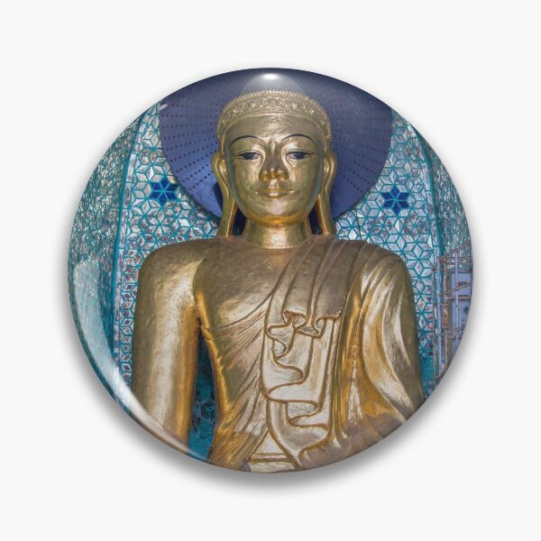 Item preview, Myanmar. Yangon. Shwedagon Pagoda. Statue of Buddha. designed and sold by vadim19.