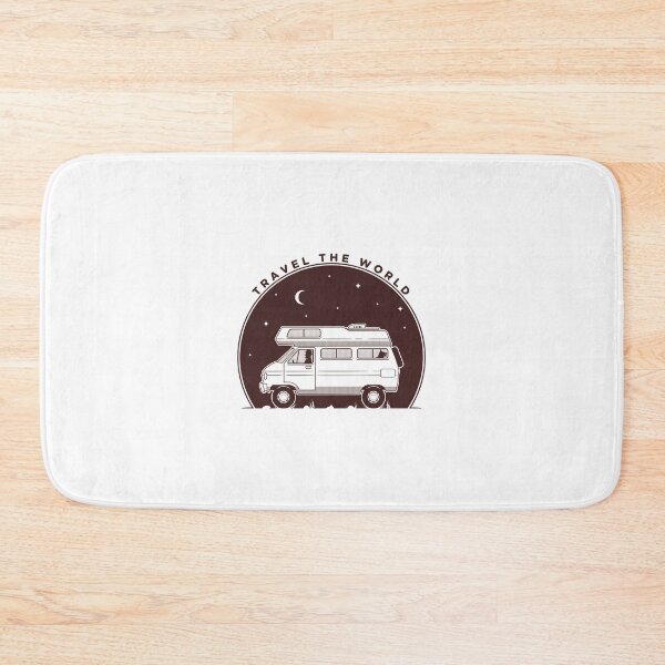 Item preview, Womens Travel The World RV Mobile Home V-Neck graphic designed and sold by jakehughes2015.