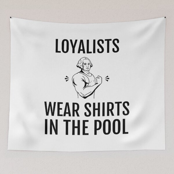 Item preview, Funny George Washington Loyalists Wear products In The Pool Tank Top designed and sold by jakehughes2015.