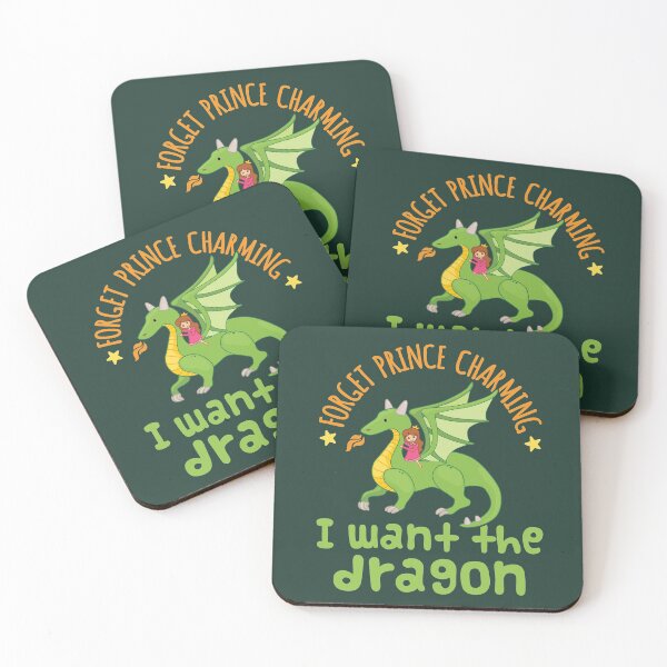 Item preview, Forget Prince Charming I Want The Dragon designed and sold by jaygo.
