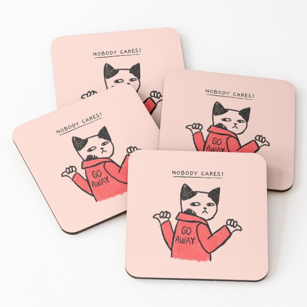 Item preview, Nobody Cares! designed and sold by AladdinMktgs.