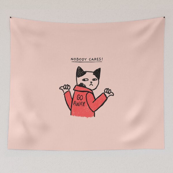 Item preview, Nobody Cares! designed and sold by AladdinMktgs.