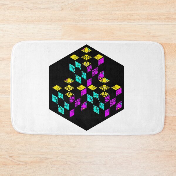 Item preview, Space Cube Checker Boards designed and sold by weavernap.
