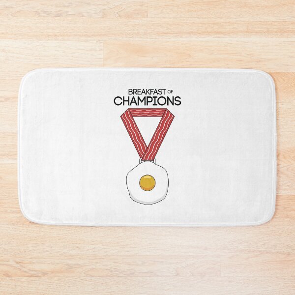 Item preview, Funny Breakfast graphic The Breakfast of Champions designed and sold by jakehughes2015.