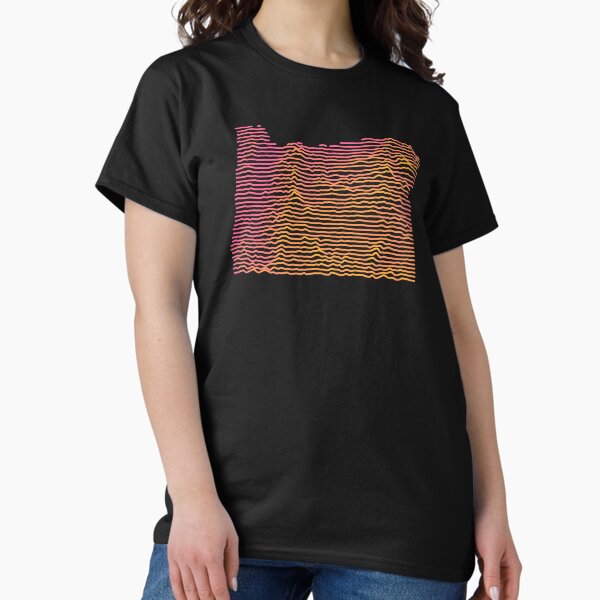 Item preview, Oregon Map Art - Joy Plot Topography designed and sold by KRANKARTA.