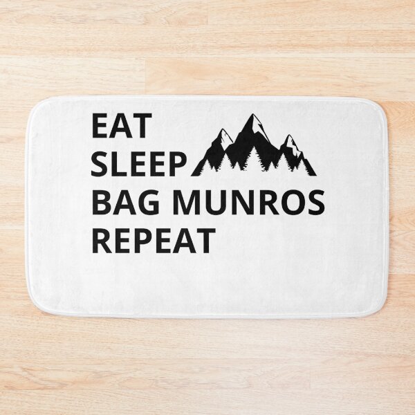 Item preview, Eat Sleep Bag Munros Repeat designed and sold by MadPanda.