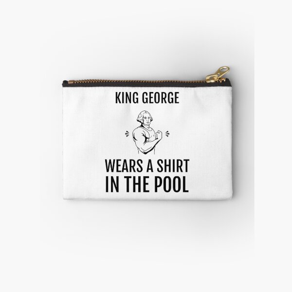 Item preview, Funny George Washington King George Wears A product In Pool Tank Top designed and sold by jakehughes2015.