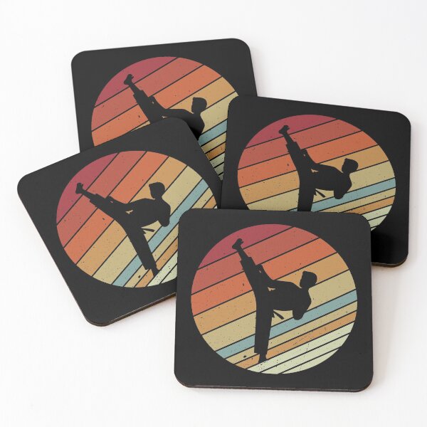 Item preview, Retro Vinatge Style Martial Arts Taekwondo designed and sold by Orange Pieces.