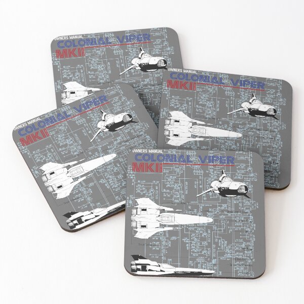 Item preview, Owners Manual - Colonial Viper MKII designed and sold by SideQuest - Scribbled Chaos!.