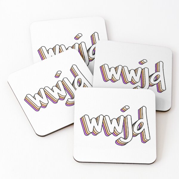 Item preview, what would jesus do? x wwjd designed and sold by Anchored  & Co..