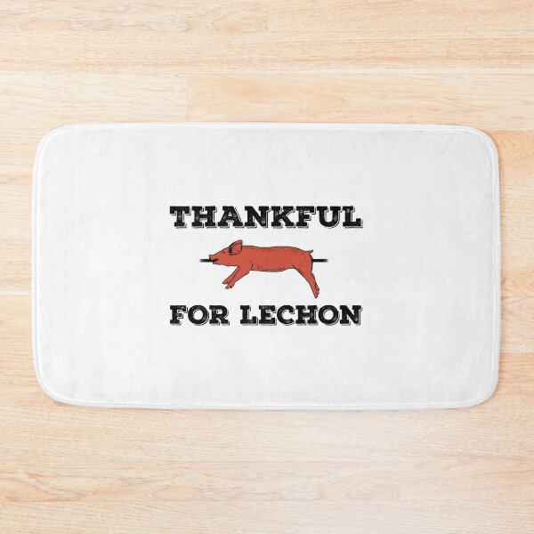 Item preview, Thankful For Lechon Thanksgiving Filipino Food graphic designed and sold by jakehughes2015.