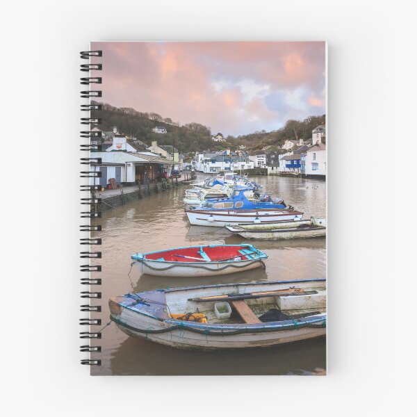Item preview, Boats at Sunrise (Polperro) designed and sold by bitm2007.