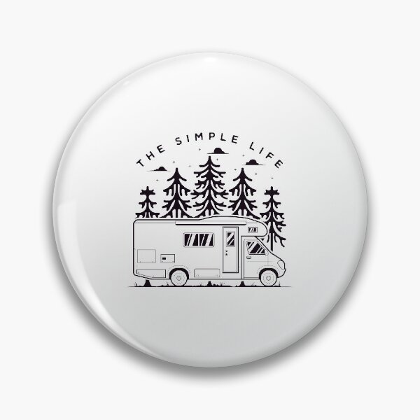 Item preview, Womens The Simple Life RV Camping V-Neck product designed and sold by jakehughes2015.
