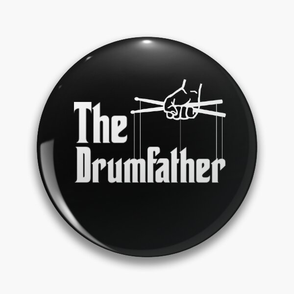 Item preview, The Drumfather Cool Drummer Shirt designed and sold by ihardalov.