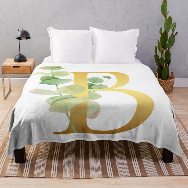 Item preview, Floral Gold Monogram B - Letter Art designed and sold by MysticMagpie.