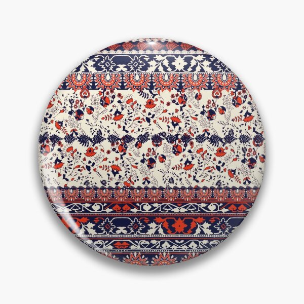 Item preview, Folk Ethnic Boho Floral Pattern designed and sold by mythandframe.