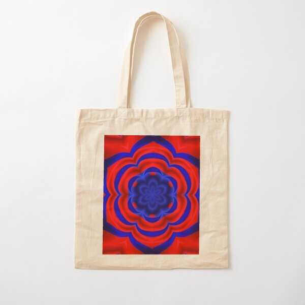 Graphic Design, kaleidoscope Cotton Tote Bag