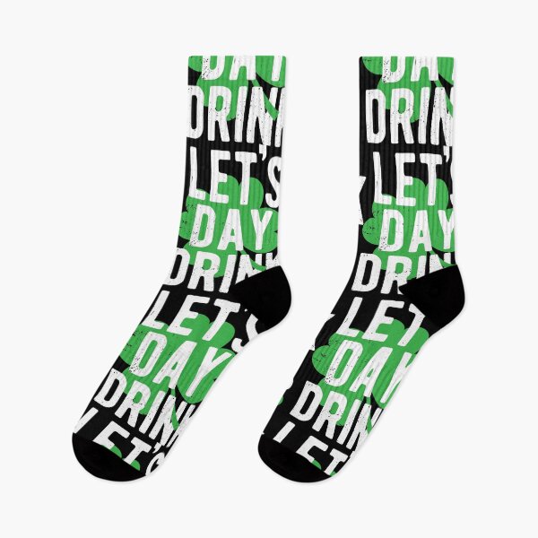 Item preview, St. Patrick's Day Let's Day Drink Four Leaf Clover Gift designed and sold by haselshirt.