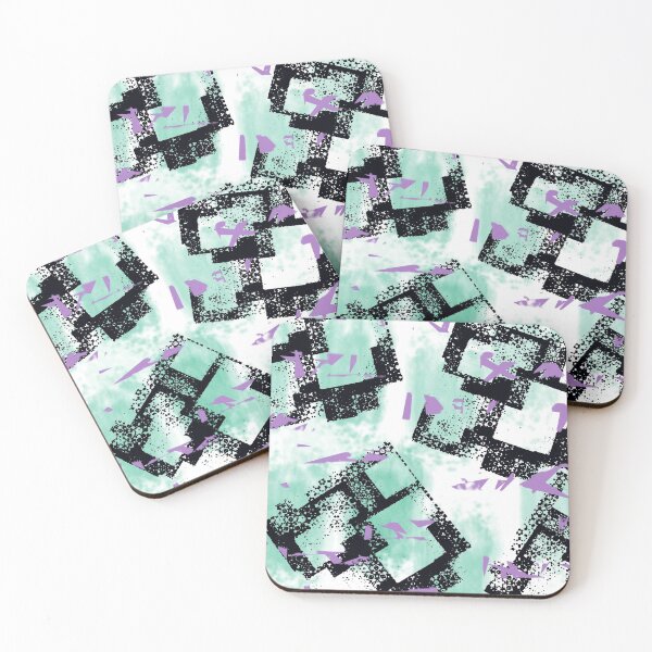 Item preview, Mint Abstract print designed and sold by CharIsabella.