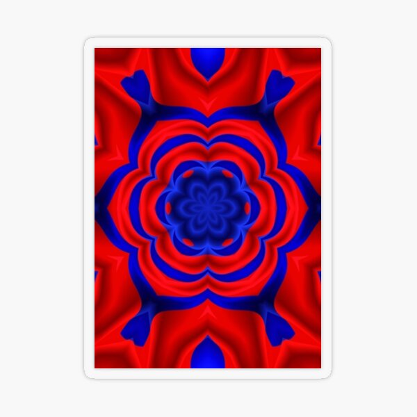 Psychedelic art is art, graphics or visual displays related to or inspired by psychedelic experiences and hallucinations Transparent Sticker
