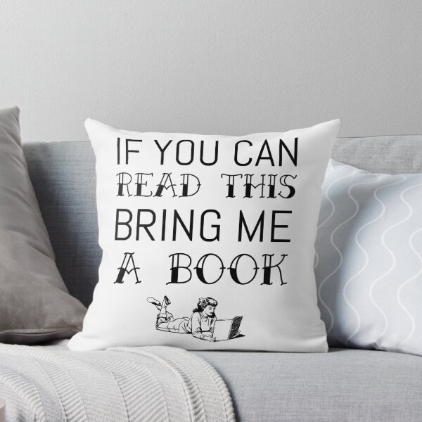 Item preview, Funny If You Can Read This Bring Me A Book Reading design designed and sold by jakehughes2015.