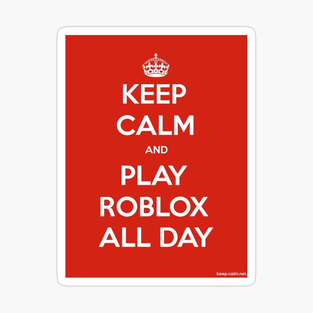 Rblx Merch Mask By N24s Redbubble - keep calm and play roblox all day keep calmnet