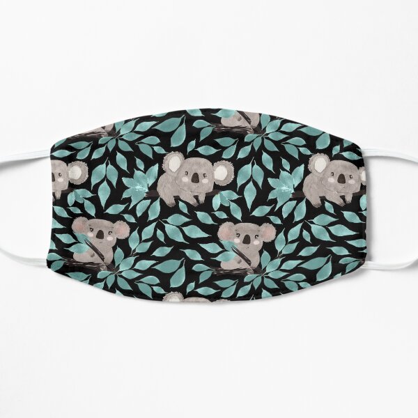 Koala en una rama Mascarilla
