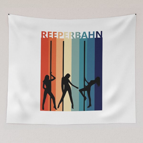 Item preview, Reeperbahn Vintage retro Hamburg Kiez Strip designed and sold by DerNerd.