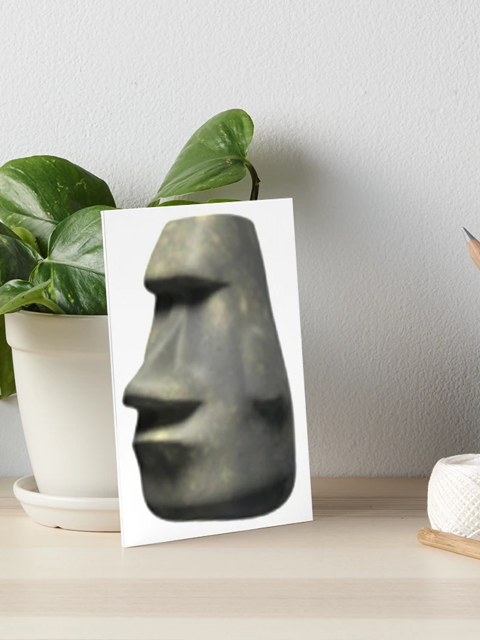 moai emoji - Decals by lil_nut_2k20, Community