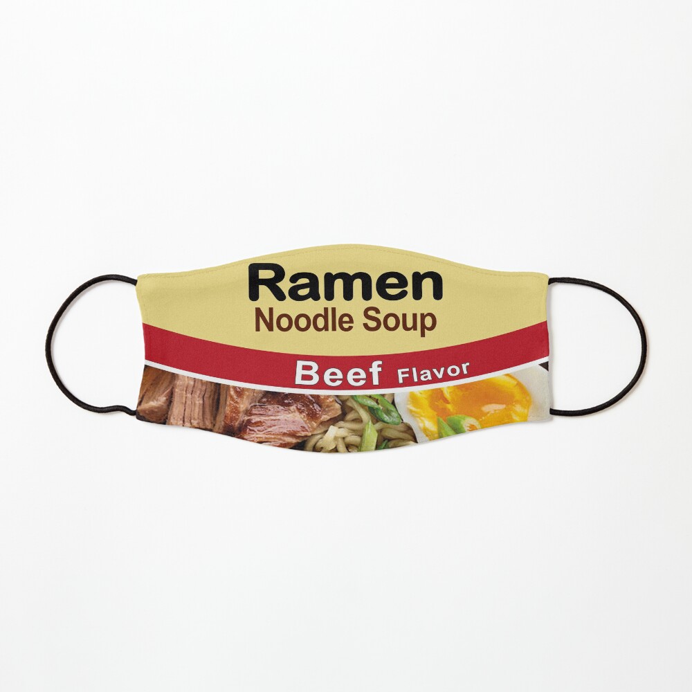 Ramen Noodle Soup - Beef Flavor Mask