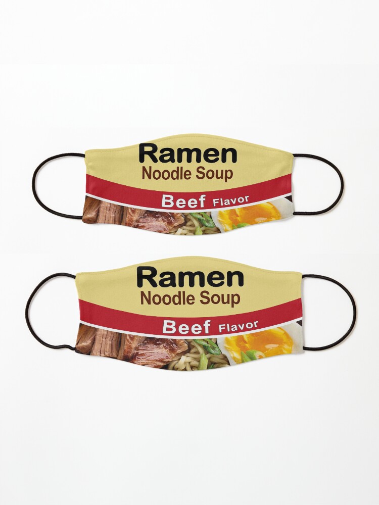 Alternate view of Ramen Noodle Soup - Beef Flavor Mask