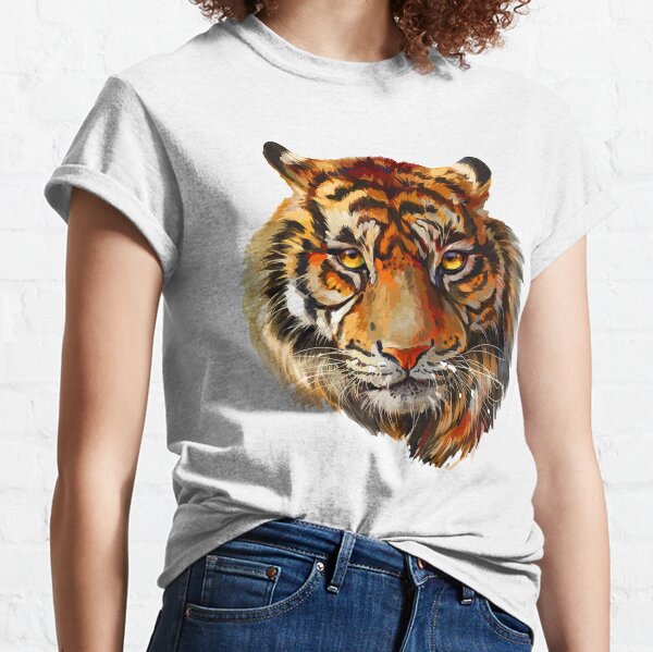  Vintage 3D Tiger Print T Shirts for Men Summer Short Sleeve  Crew Neck Tee Top Novelty T Shirts Beast Fierce T-Shirts : Clothing, Shoes  