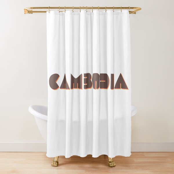 Cambodia! Shower Curtain