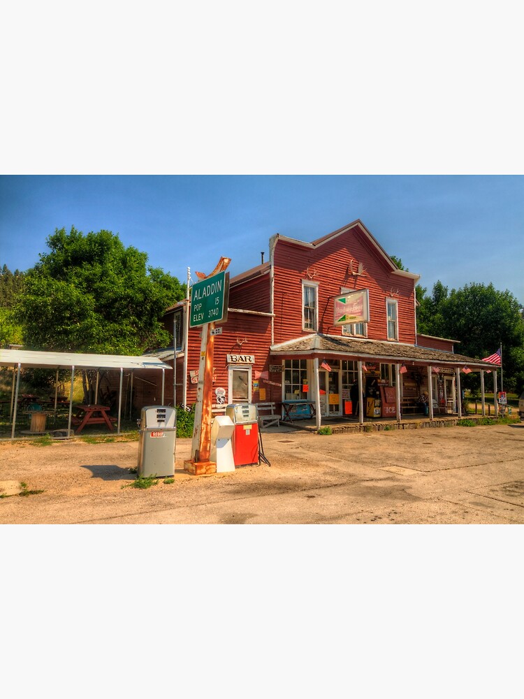 "The Country Store Aladdin, Wyoming Pop. 15" Poster for Sale by