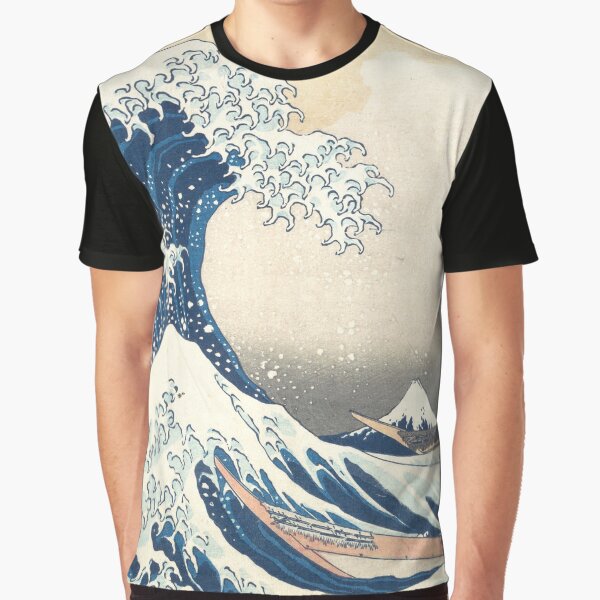 Vague de Kanagawa T-shirt graphique