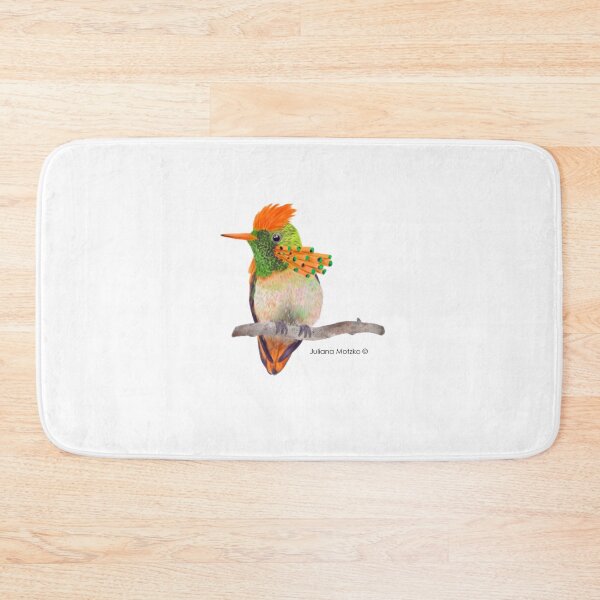 Item preview, Tufted Coquette Hummingbird designed and sold by julianamotzko.