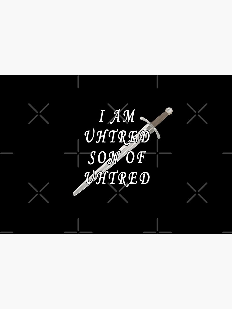 "I Am Uhtred Son Of Uhtred" Mask by iamhewho | Redbubble